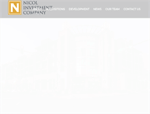 Tablet Screenshot of nicolinv.com